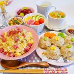 ふわふわ花シュウマイ