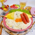 明太クリームソース