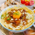 肉たまうどん