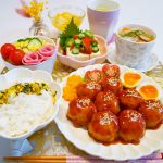 肉団子の甘酢あん